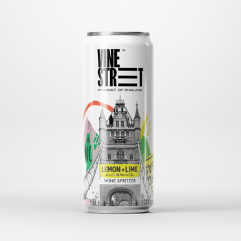 LEMON + LIME WINE SPRITZER - 4 CANS