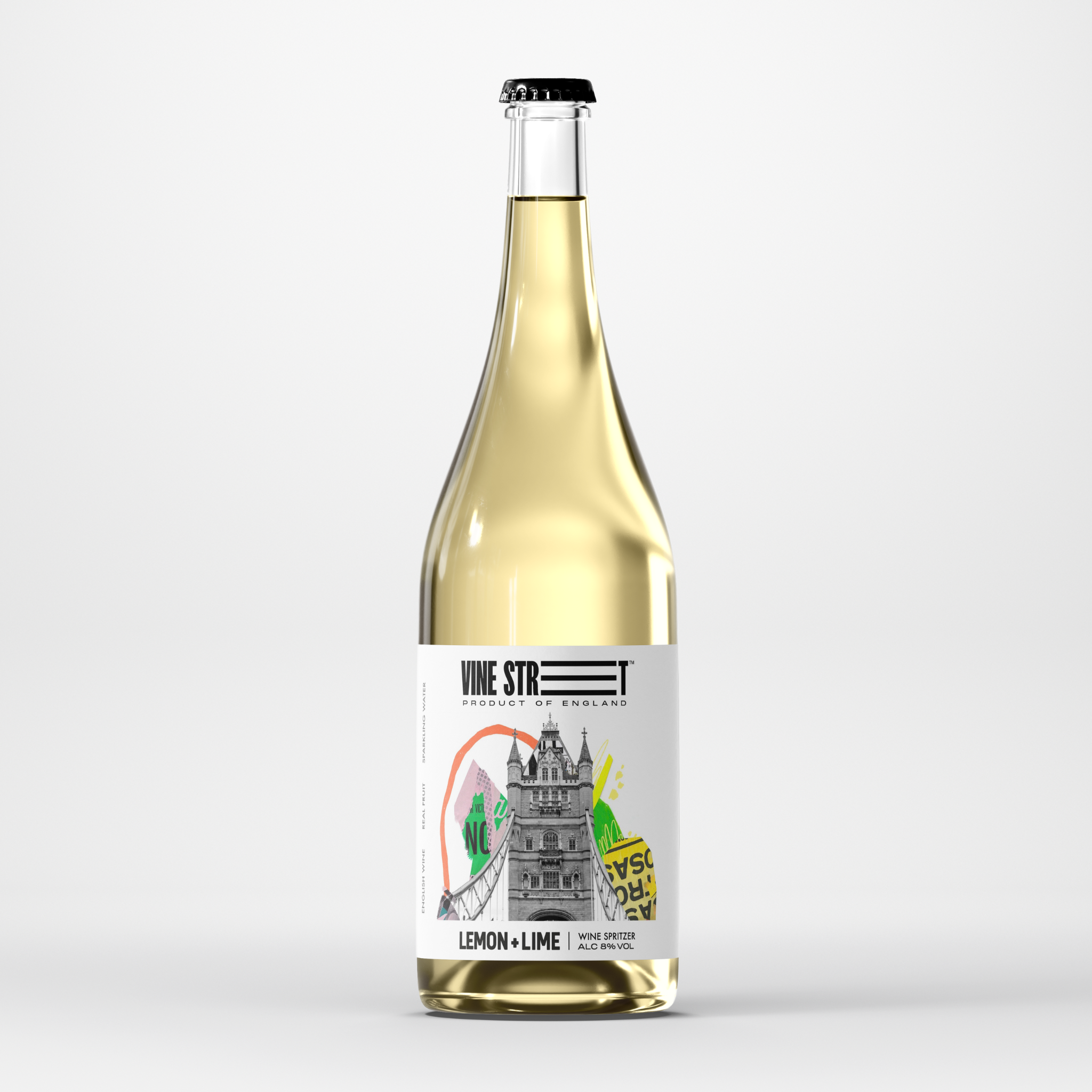 LEMON + LIME WINE SPRITZER - BOTTLE