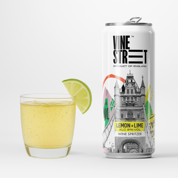 LEMON + LIME WINE SPRITZER - 4 CANS