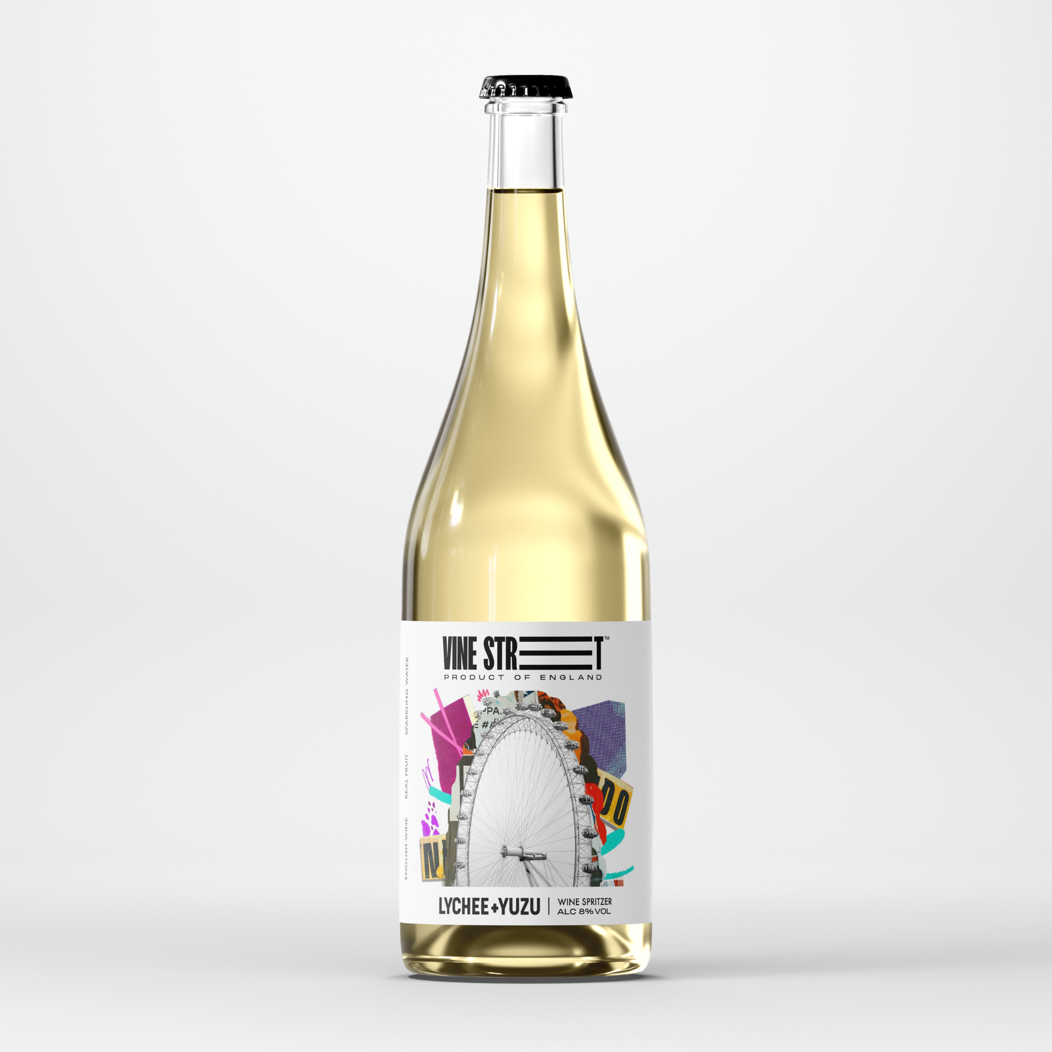 LYCHEE + YUZU WINE SPRITZER - BOTTLE