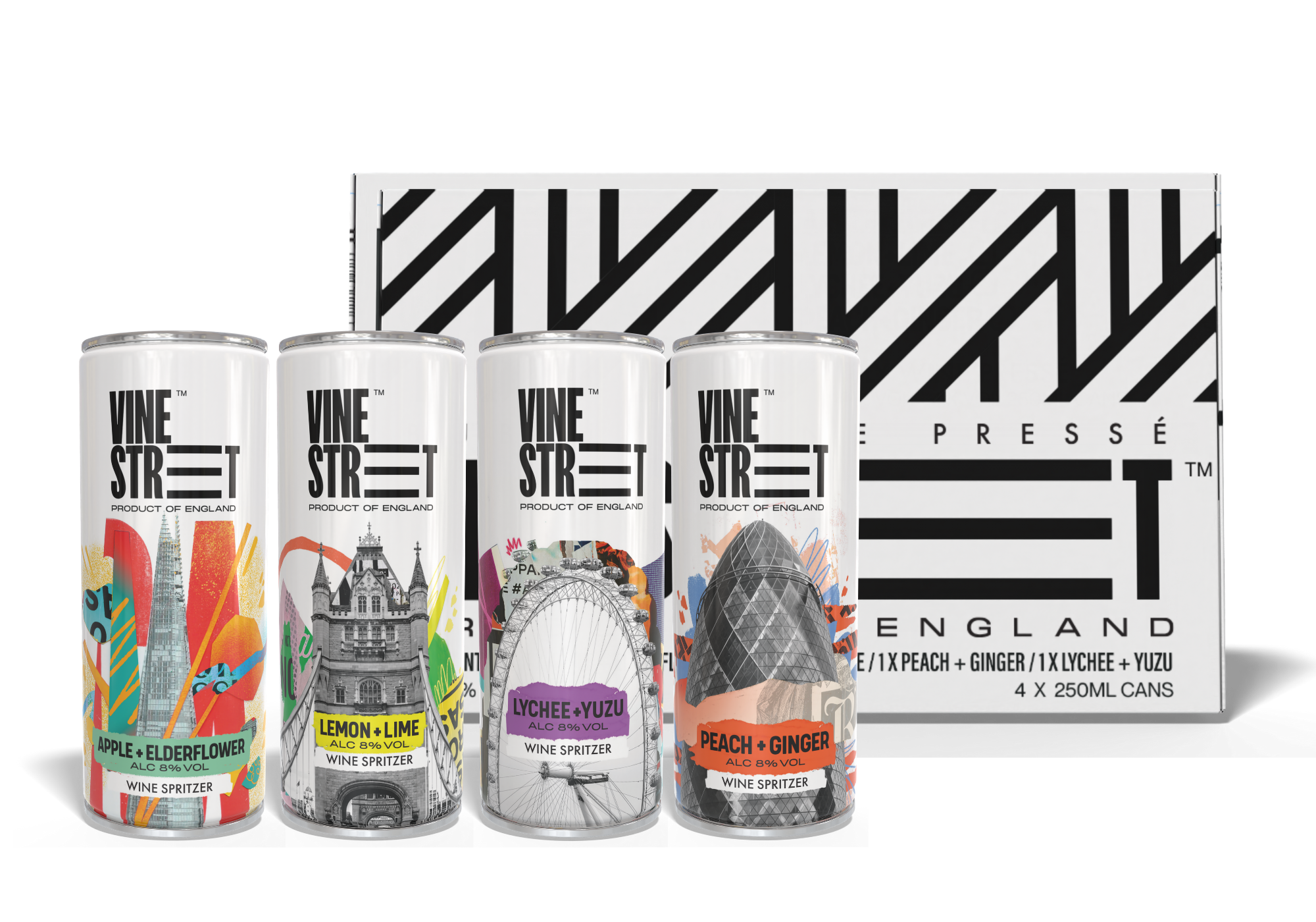 VARIETY PACK - 4 CANS