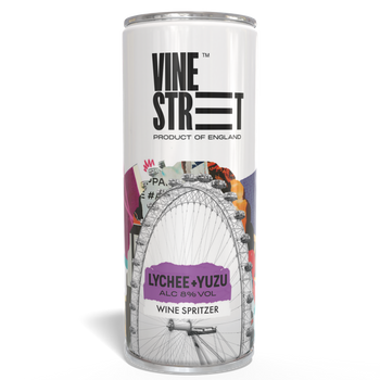 LYCHEE + YUZU WINE SPRITZER - 4 CANS