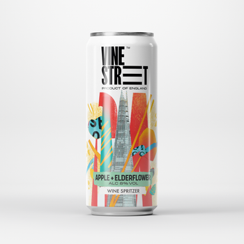 APPLE + ELDERFLOWER WINE SPRITZER - 4 CANS